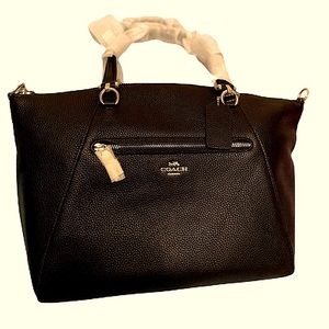 Coach black tote